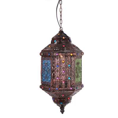 Antique Moroccan cooper color pendant hanging lamps NS-124027