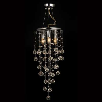 CHINA SUPPLIERS LAMP CRYSTAL MODERN HOME DECORATION INDOOR LIGHTING CRYSTAL BALL CEILING LIGHT FIXTURE NS-120129